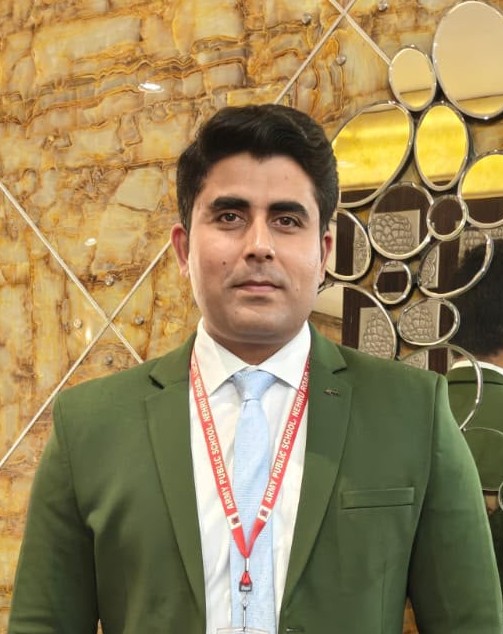 MUN Coordinator Mr. Divyansh Dubey portrait