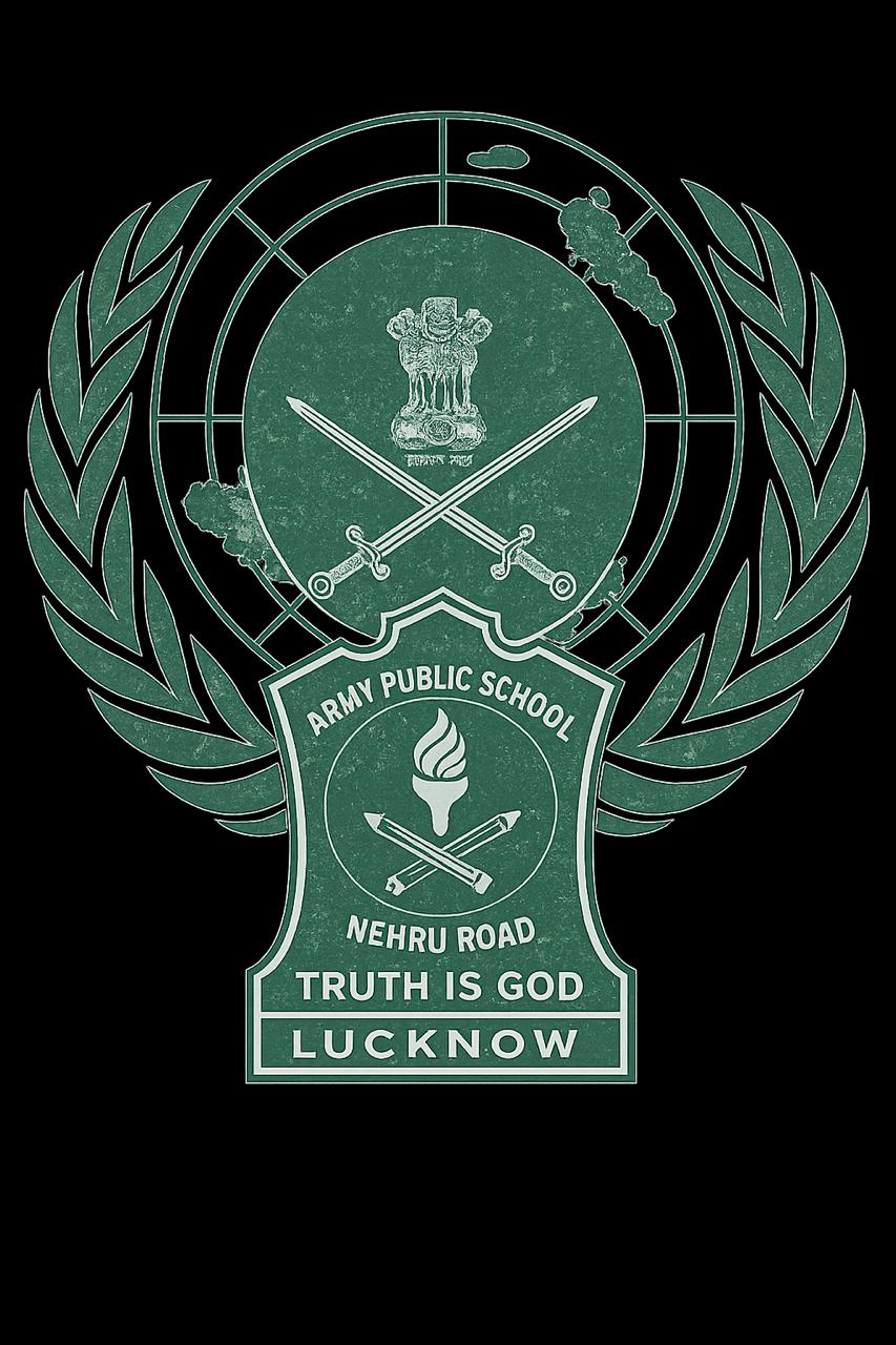 Army Public School NR MUN logo
